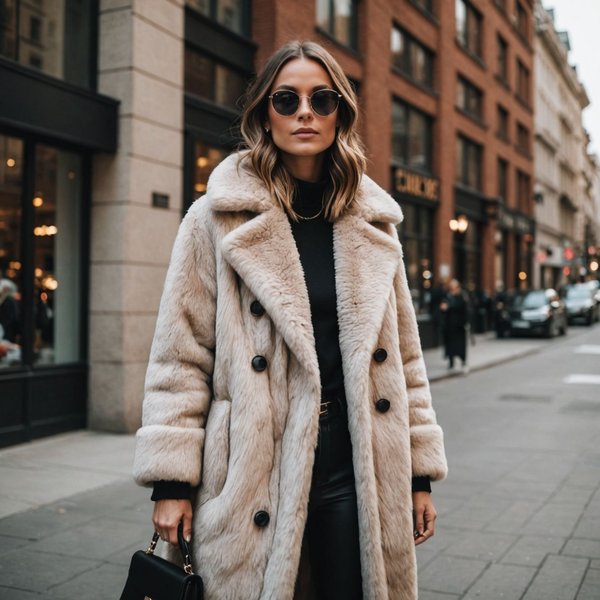 Comment styliser des manteaux en fausse fourrure pour un look glamour?