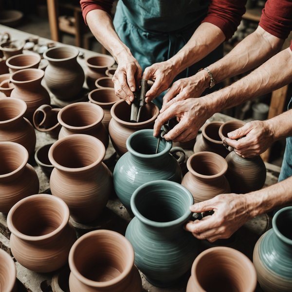 Comment organiser un atelier de poterie pour stimuler la créativité et la détente?