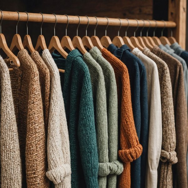 Comment choisir des vêtements en fibres naturelles pour une garde-robe écologique?